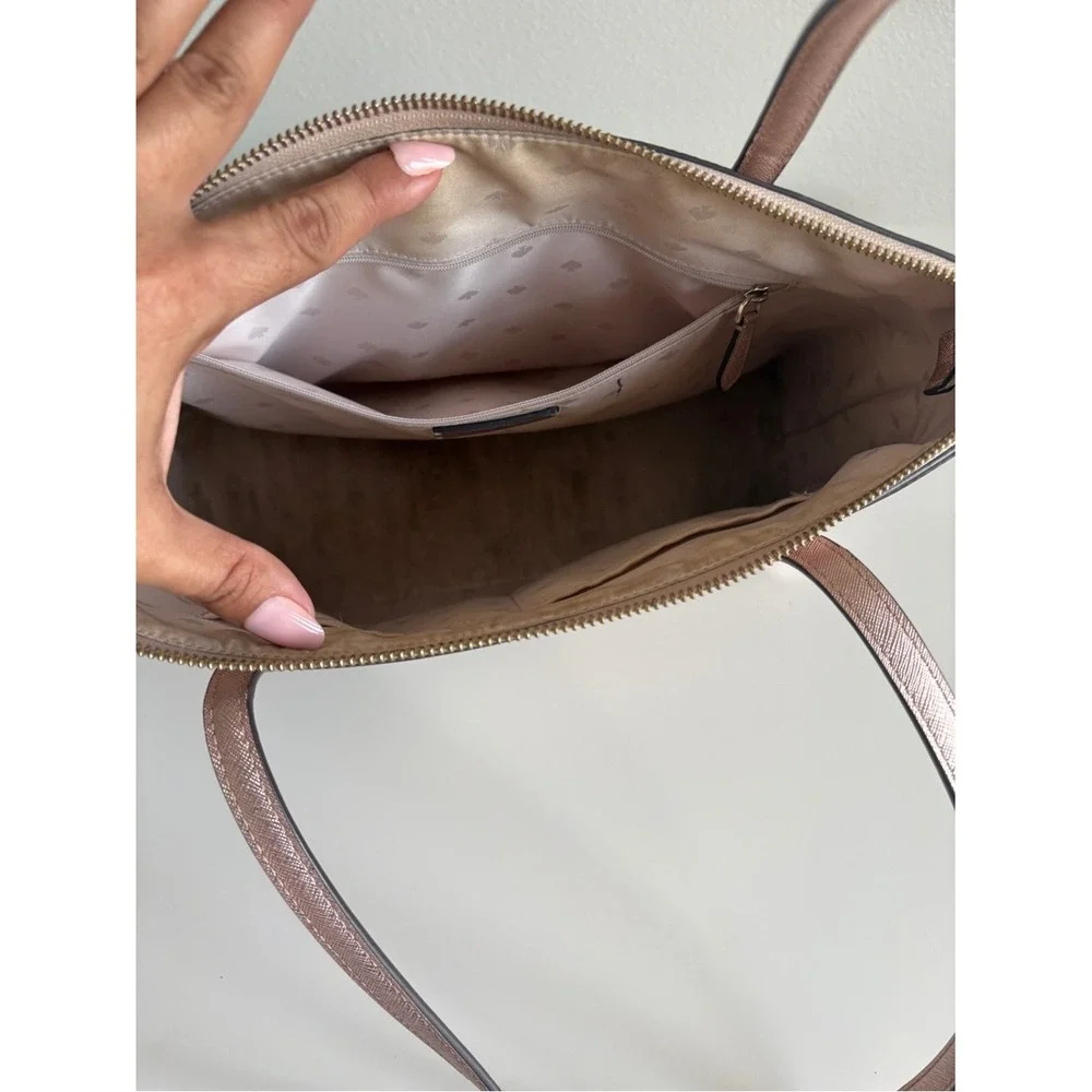 kate spade glitter tote bag‎